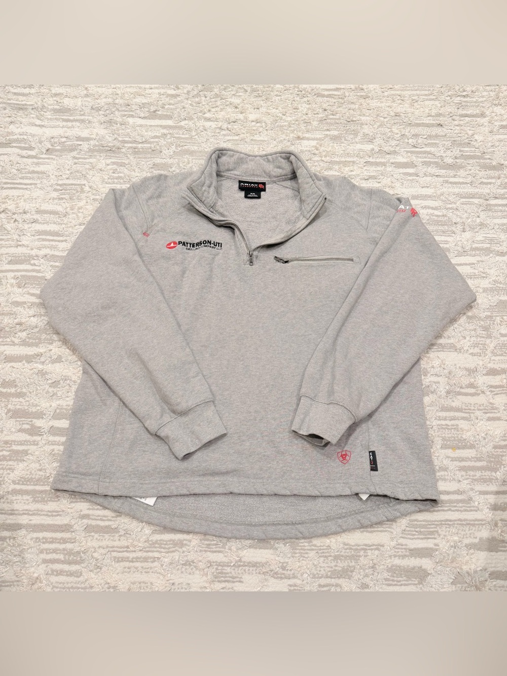 Ariat FR 1/4 Zip Pullover Men’s Medium Flame Resistant Work Cat 2 Read